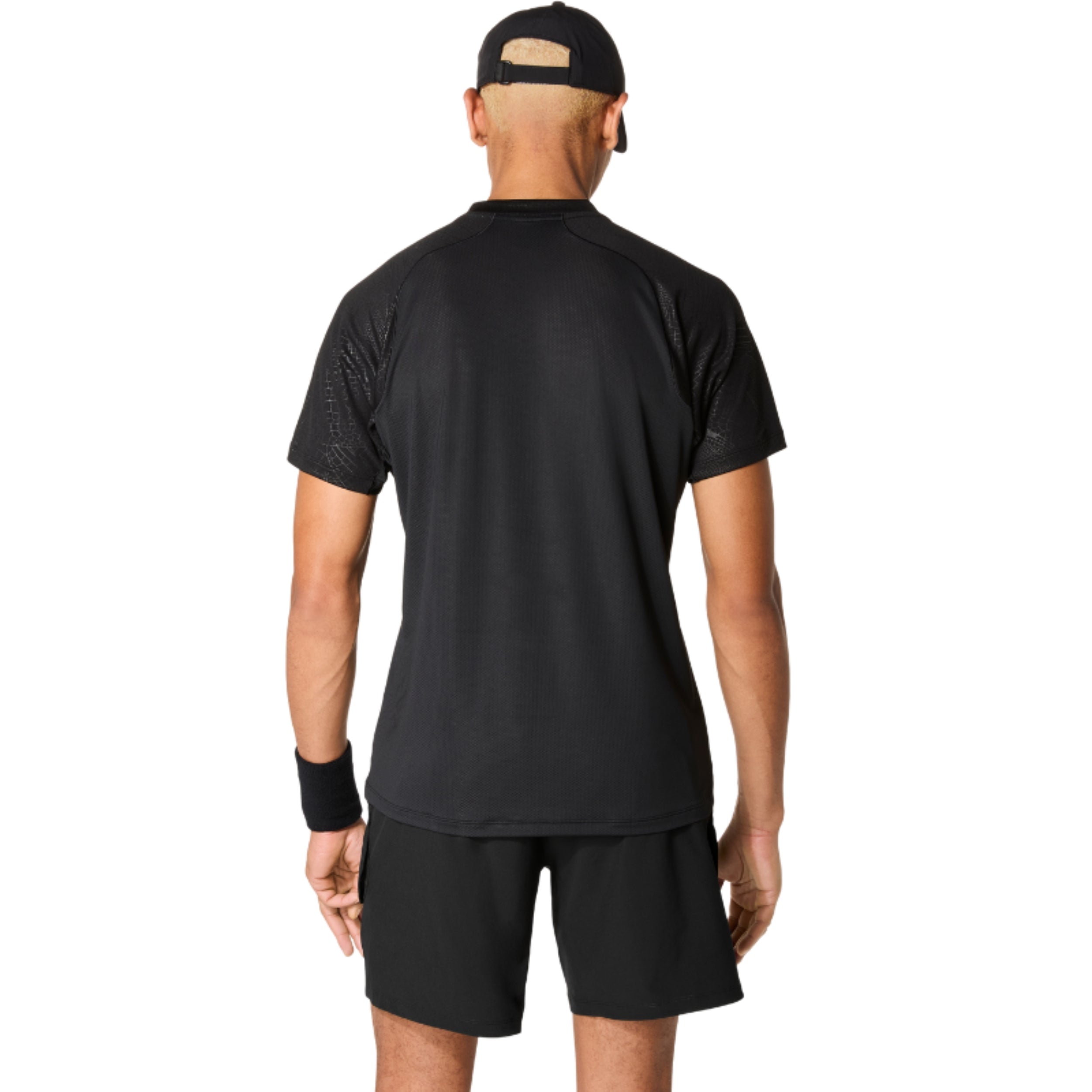 ASICS SHIRT TEE MATCH NIGHT ENERGY MN BLACK (AW25)
