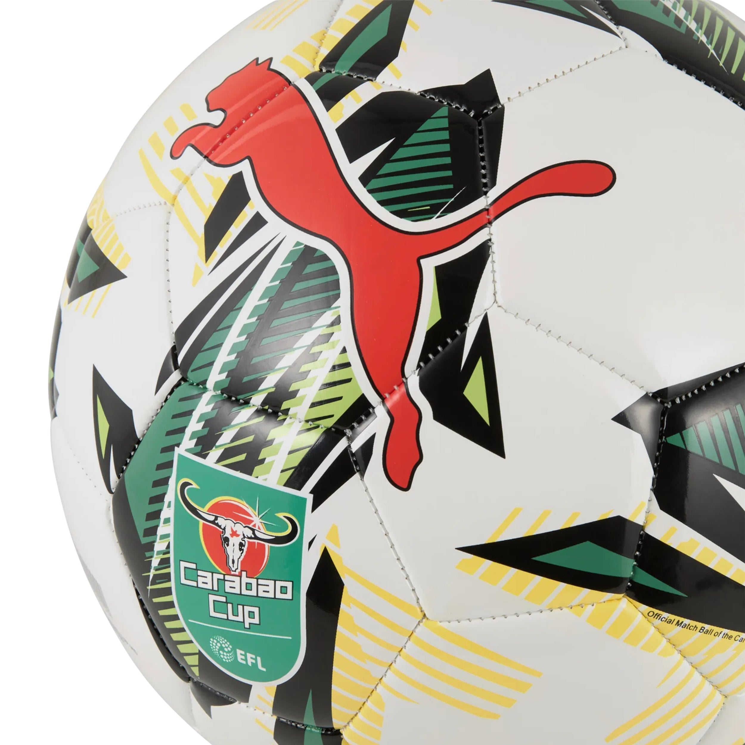 PUMA BALL SOCCER ORBITA 6 CARABARO CUP MS WHITE/MULTI (AW24)