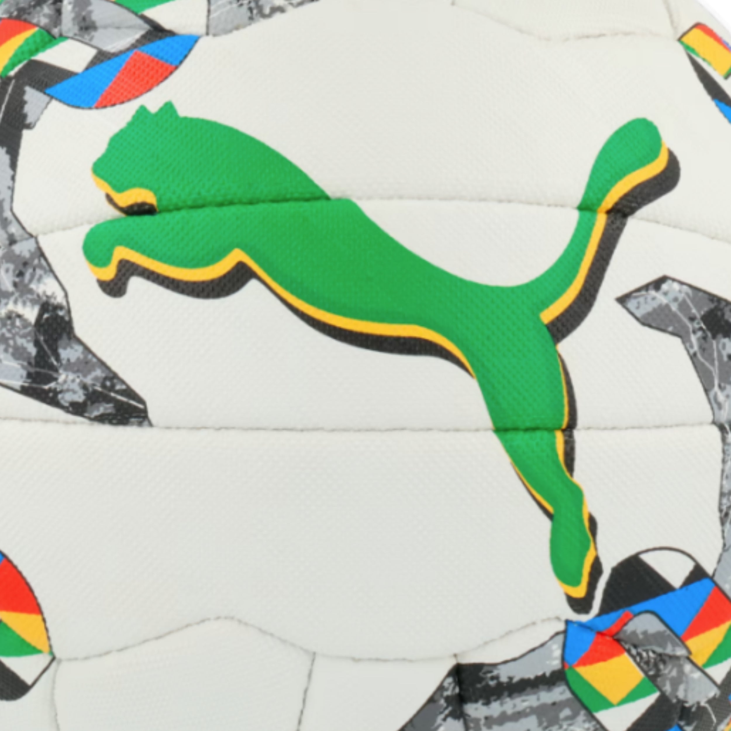 PUMA BALL NETBALL ORBITA 3 WHITE/ELECTRIC BLUE/GREEN (SS24)